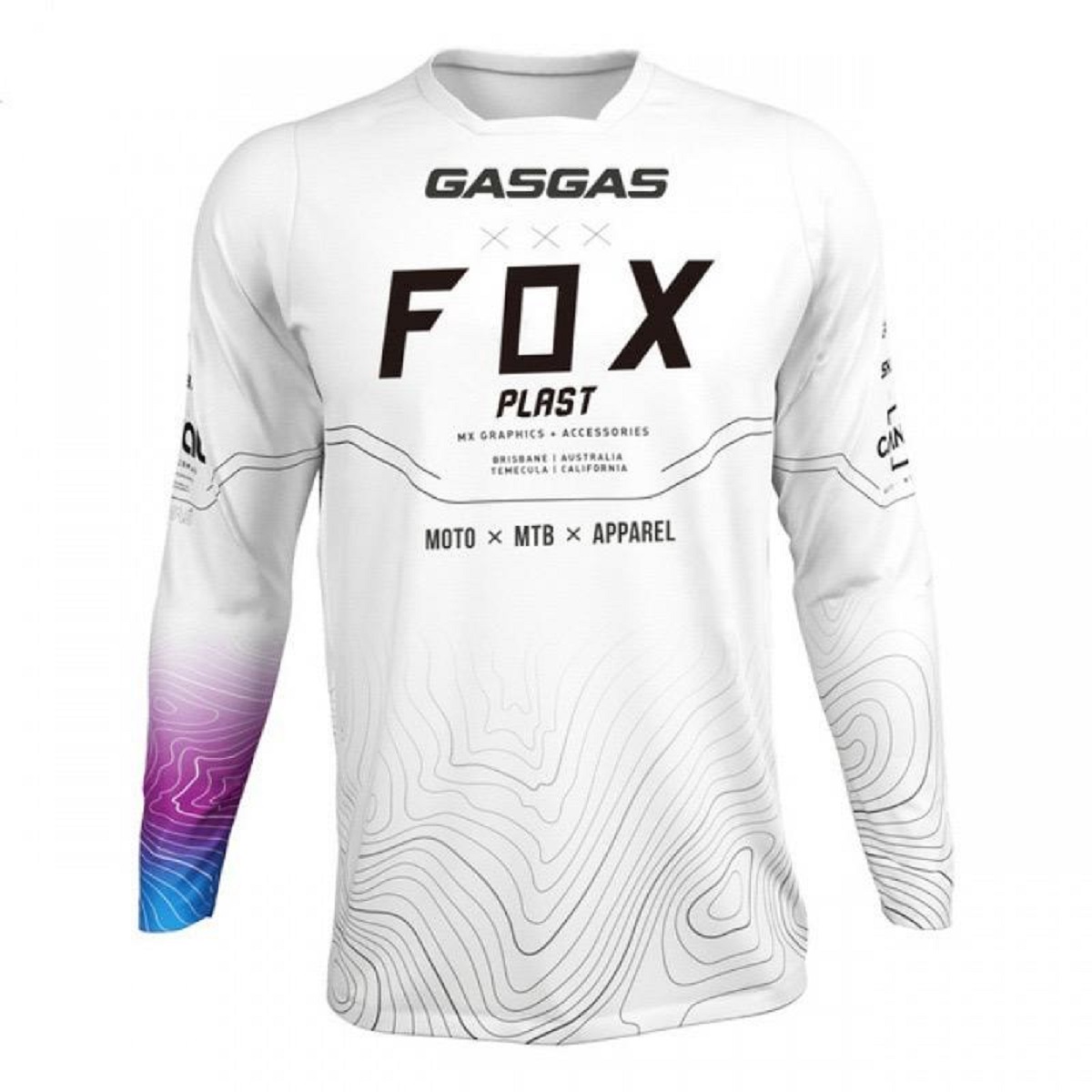 Suéter Manga Larga Fox Blanco ZZ