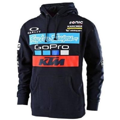 Suéter Manga Larga Con Gorro KTM Negro ZZ