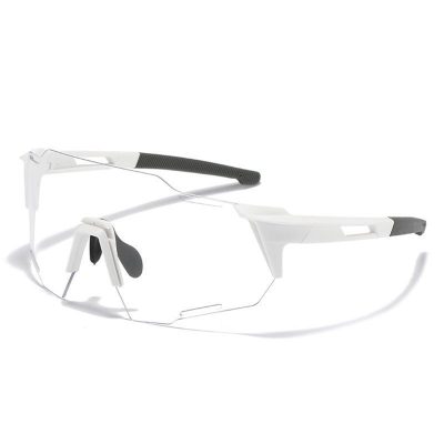 Lentes De Sol Blanco Vidrio Transparente