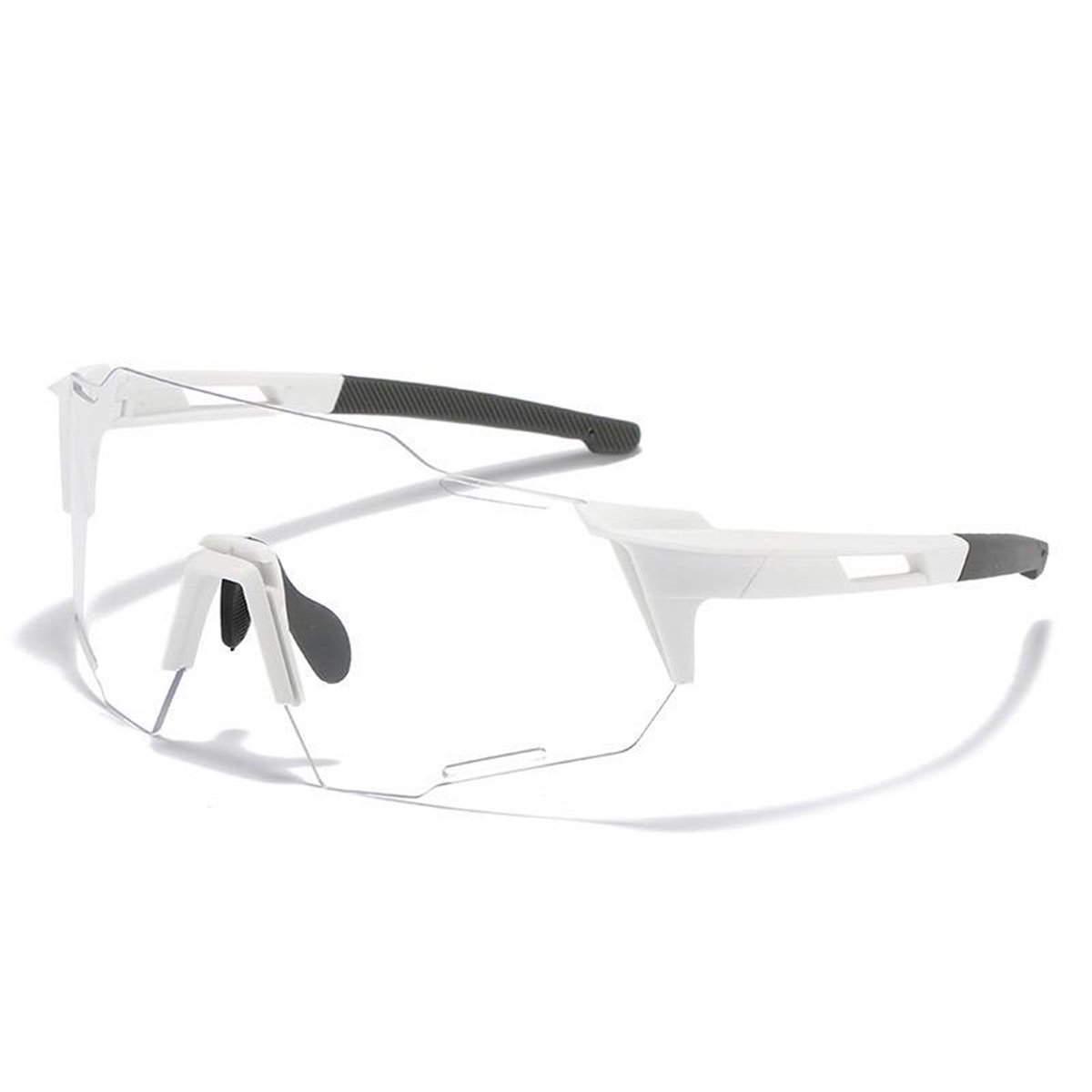 Lentes De Sol Blanco Vidrio Transparente