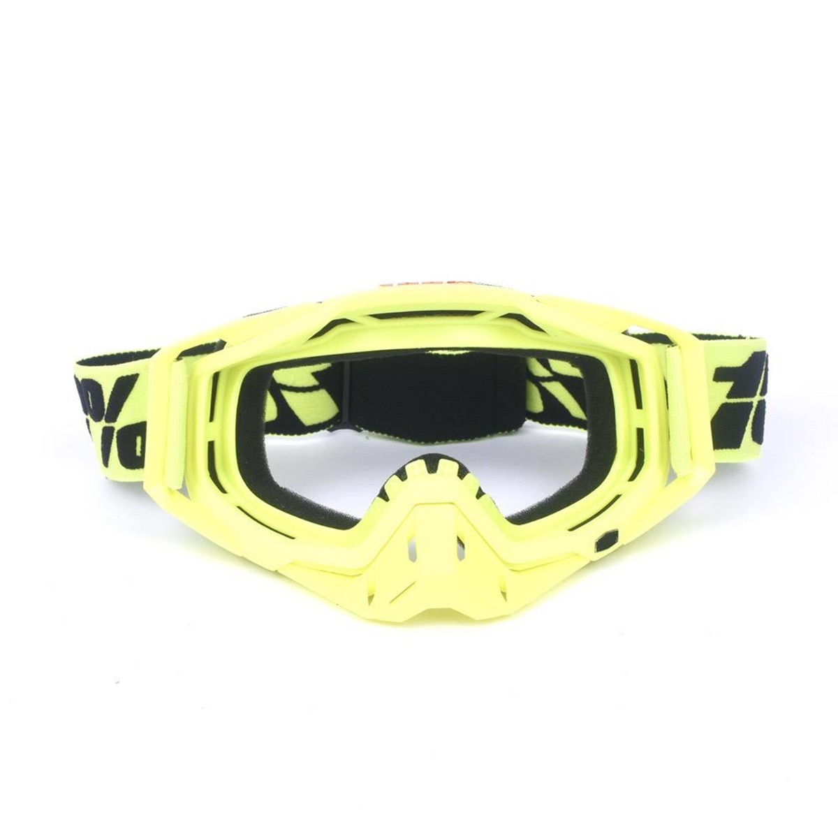 Gafas De Motocross Color Amarillo con Negro ZZ