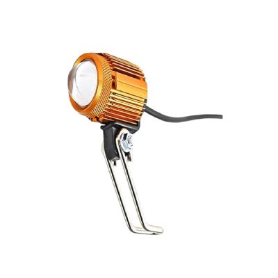 Faro Led De Lupa Pequeño Luz (Blanca-Amarilla) C/Base Dorado ZZ