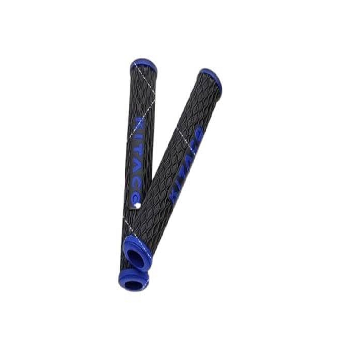 Goma De Manillas Tipo Malla Negras-Azul ZZ
