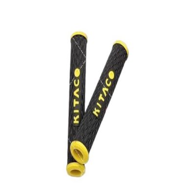 Goma De Manillas Tipo Malla Negras-Amarilla ZZ