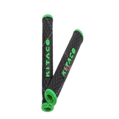 Goma De Manillas Tipo Malla Negras-Verde ZZ