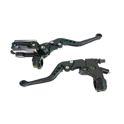 Manillas Racing Negra Par ZZ