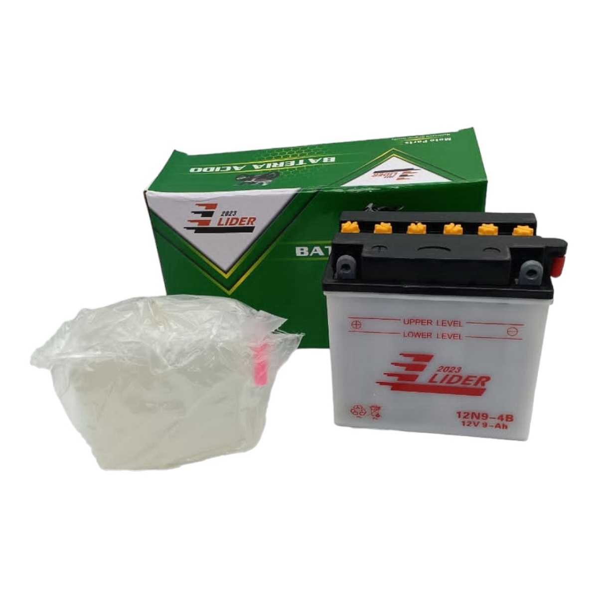 Bateria Acido 12N9-4B ZZ-G125 / ZZ-OW Lider