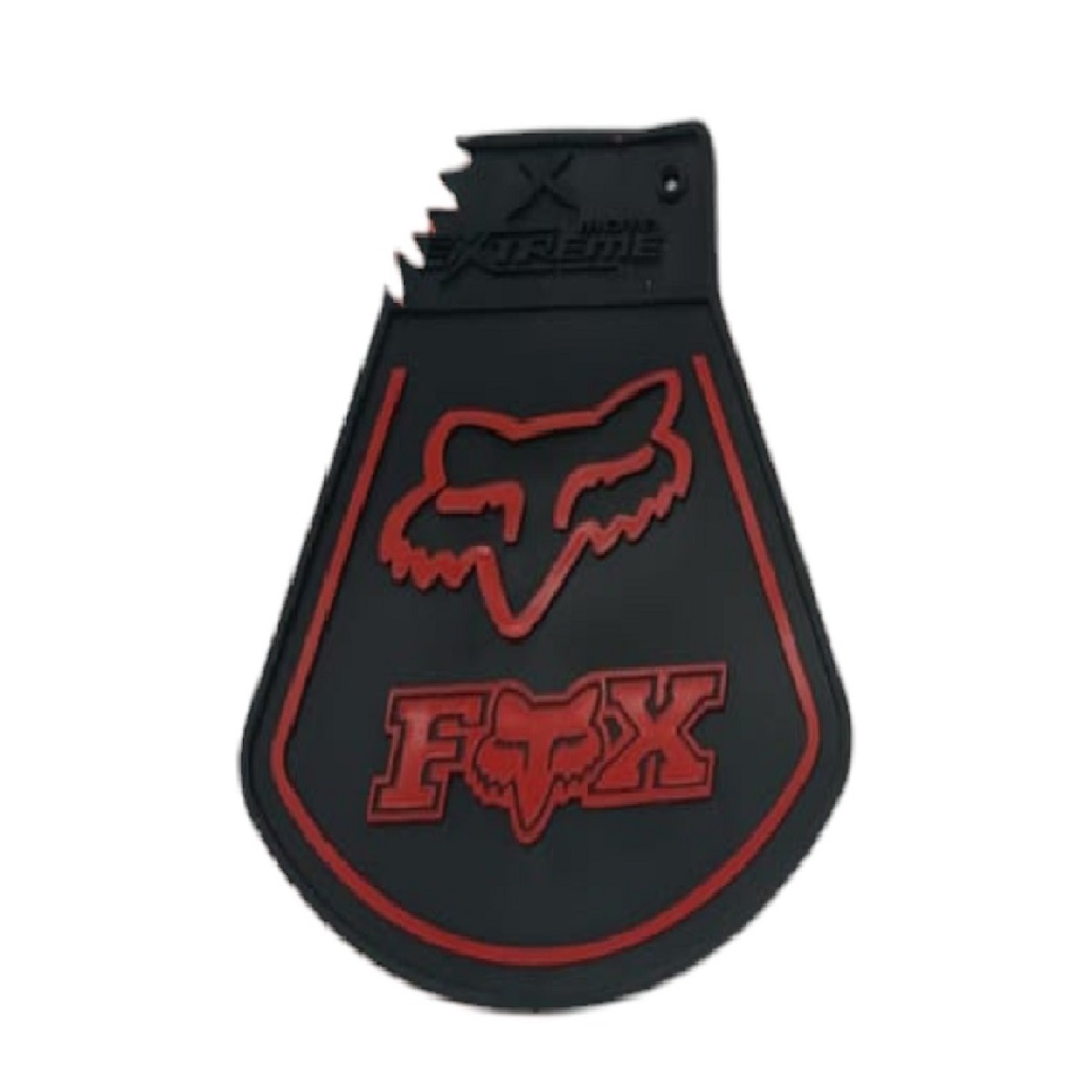 Chapaleta Goma Trasera Fox Rojo Grande