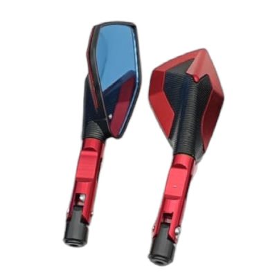 Retrovisor Lujo Rojo Lider