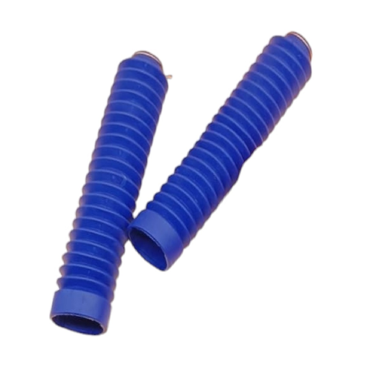 Goma Acordion Antipolvo De Bastón Azul Pequeña