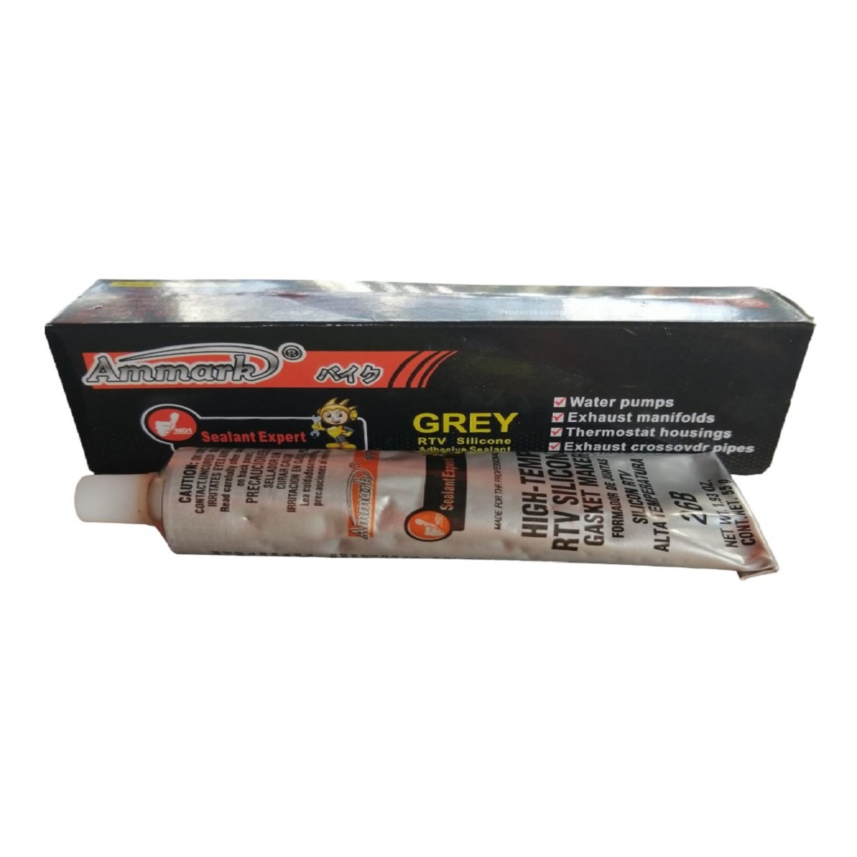 Silicon Sellador Gris Ammark