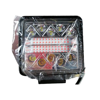 Faro LED Explorador Estrobo Cuadrada Plana 34 Federal