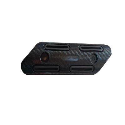 Protector Tubo Escape Plastico Negro ZZ