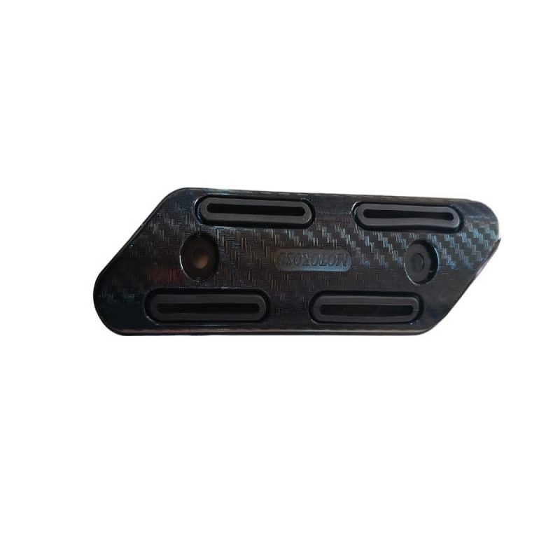Protector Tubo Escape Plastico Negro ZZ