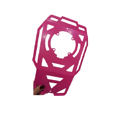 Protector De Tanque Metal Rosado Rey