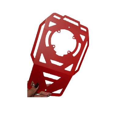 Protector De Tanque Metal Rojo Rey