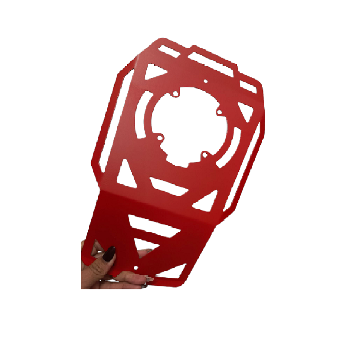 Protector De Tanque Metal Rojo Rey