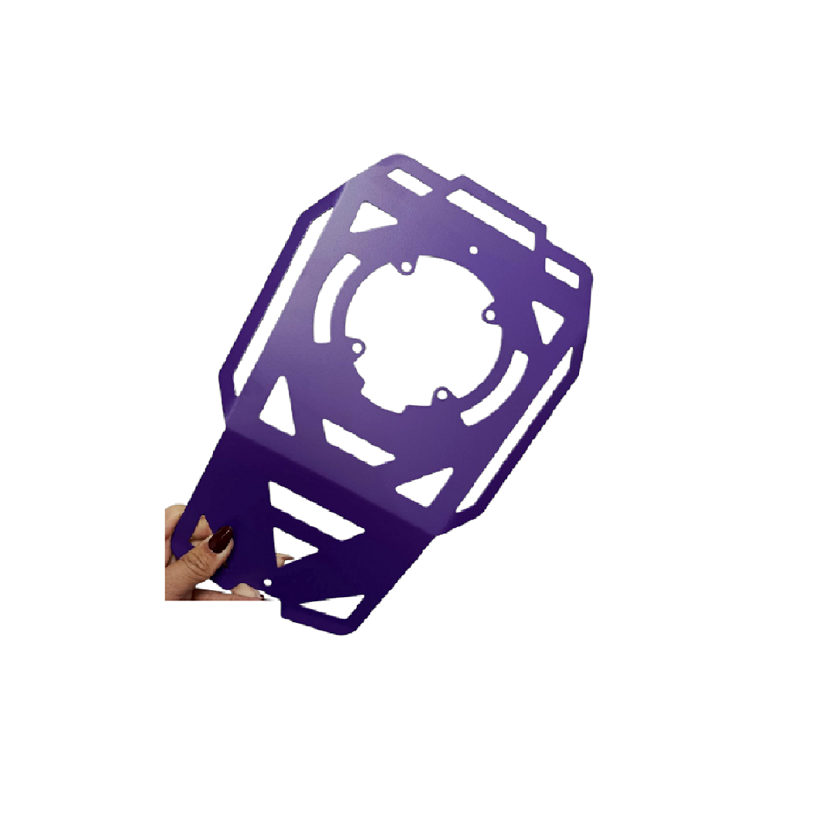 Protector De Tanque Metal Morado Rey