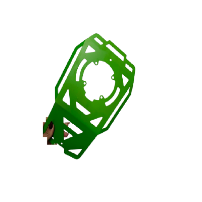 Protector De Tanque Metal Verde Rey