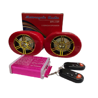 Alarma MP3 F044R Rojo Con Controles ZZ-Lider