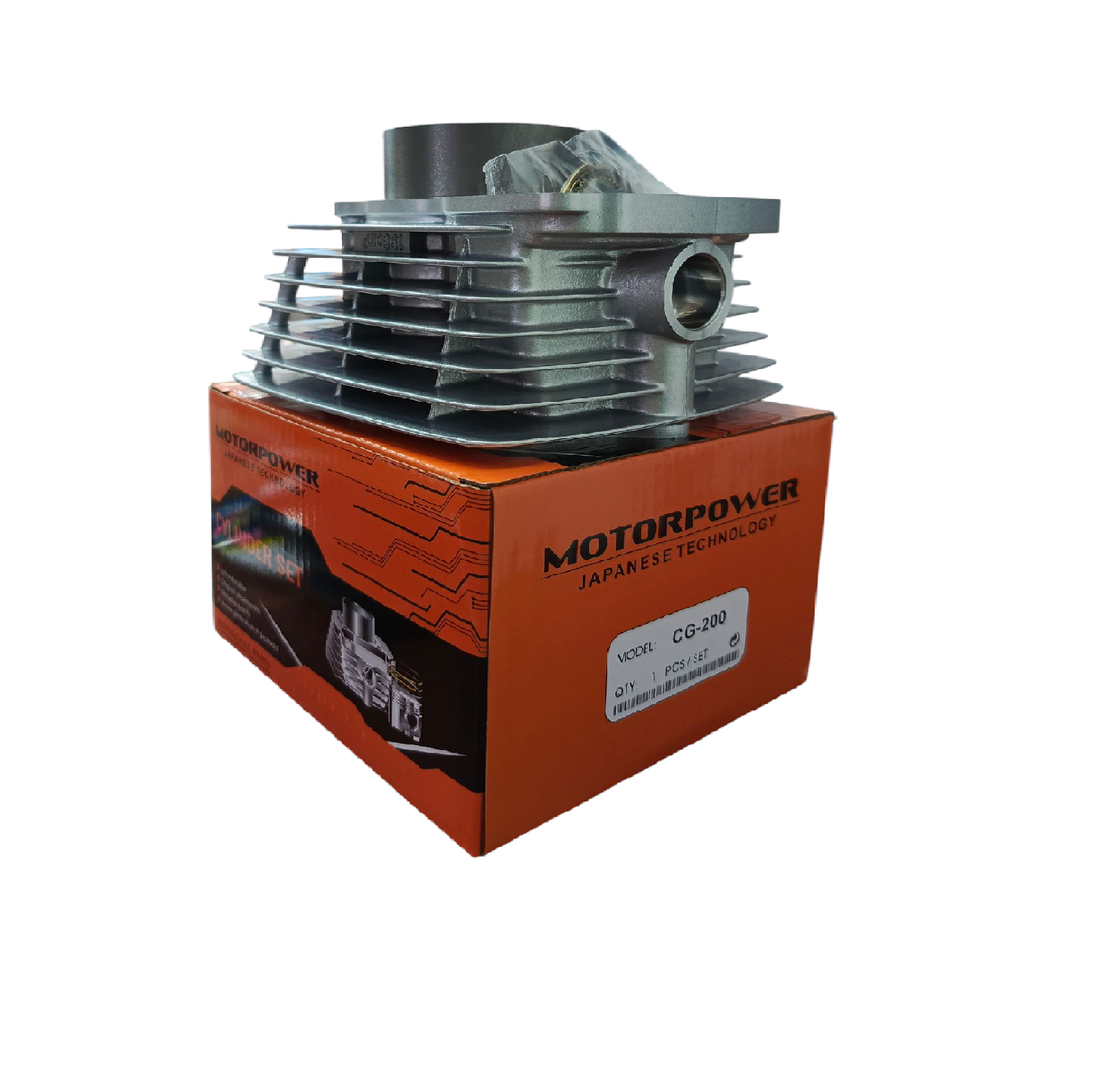 Kit Cilindro Completo ZZ-CG200 Motorpower