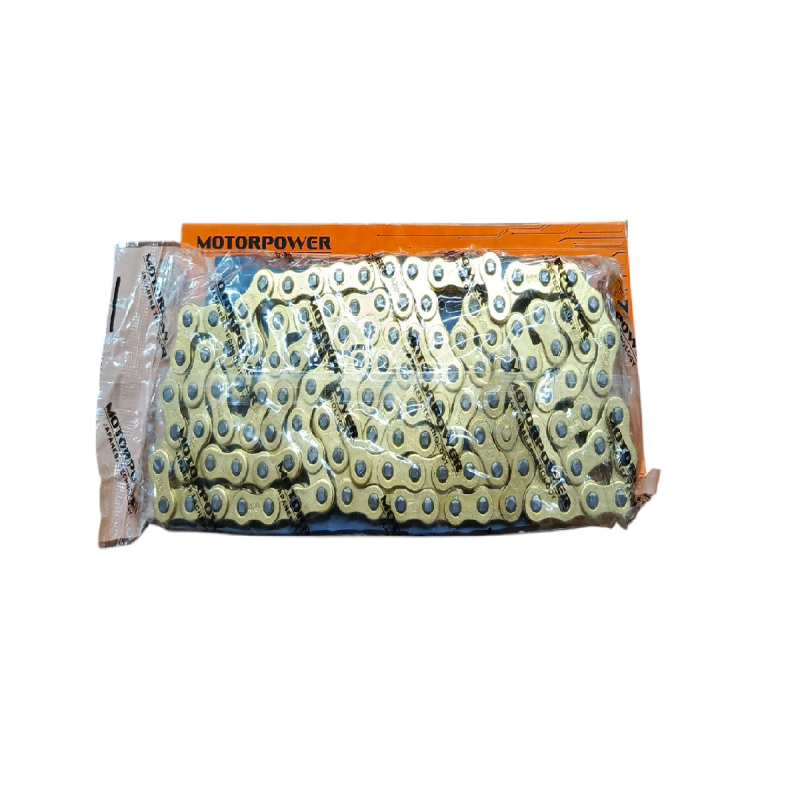 Cadena 428H/128 Dorado Reforzado Motorpower