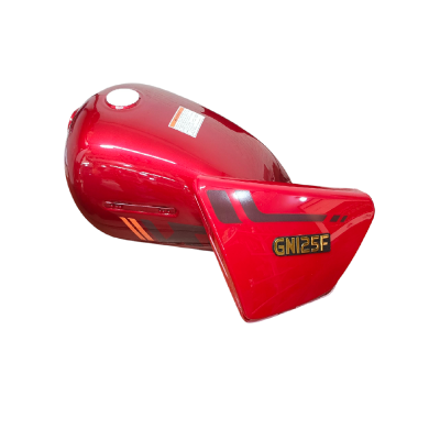 Tanque Gasolina ZZ-GN125 Rojo Con Tapas Laterales Motorpower