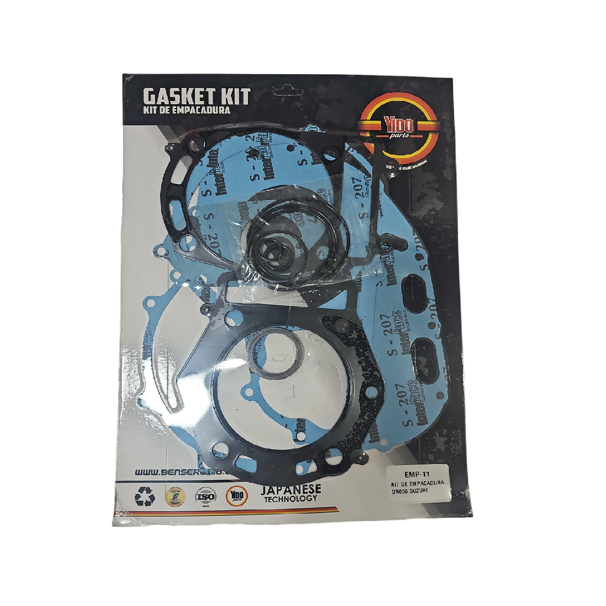 Kit De Empaque ZZ-DR650 Yido