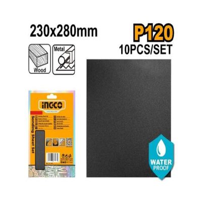 Papel De Lija Impermeable 230x280 cm G p320 INCGO