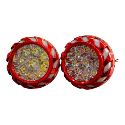 Luces Led Multifuncionales 9 Led Rojo Autoasia