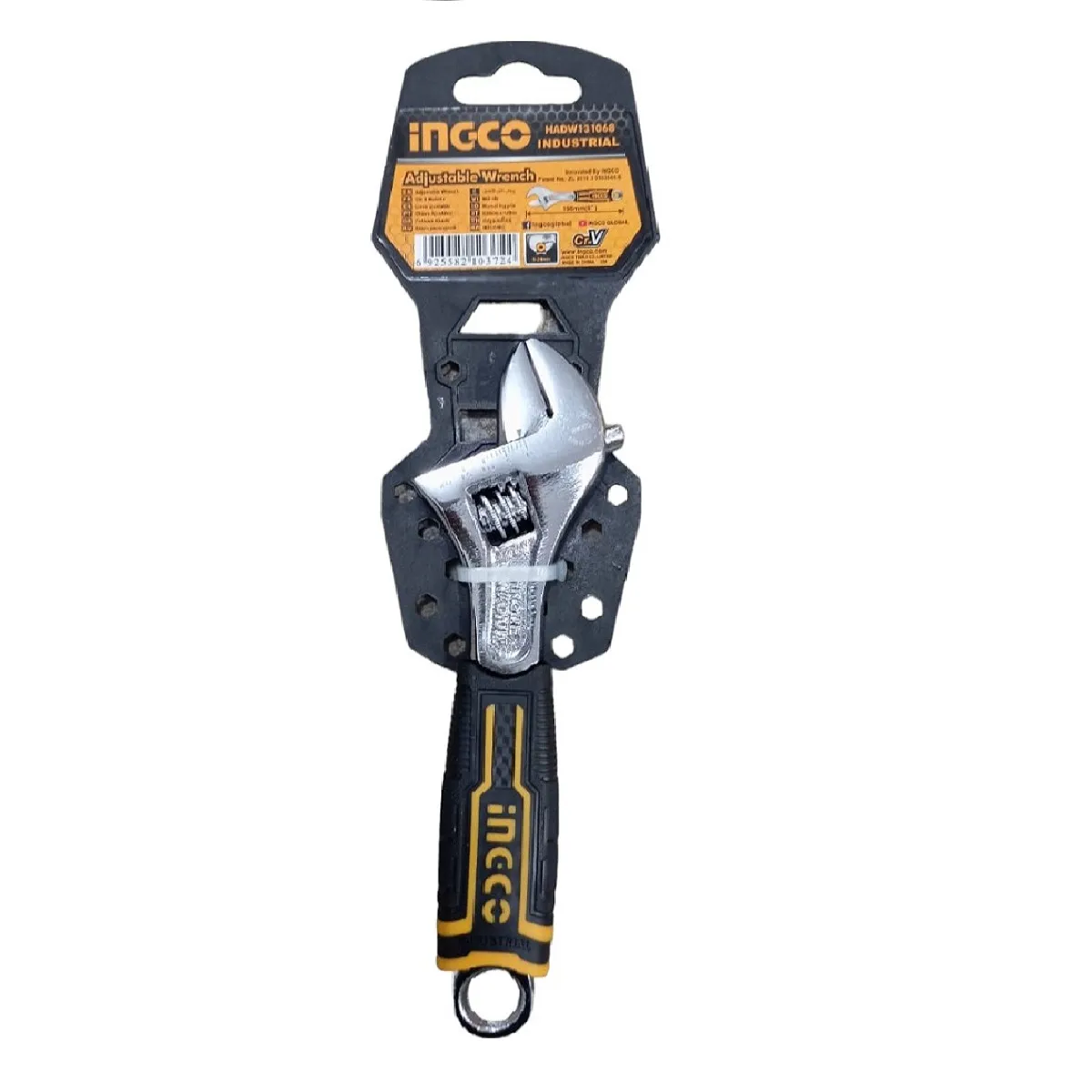 Llave Ajustable Francesa 6" 0-24MM Industrial INGCO