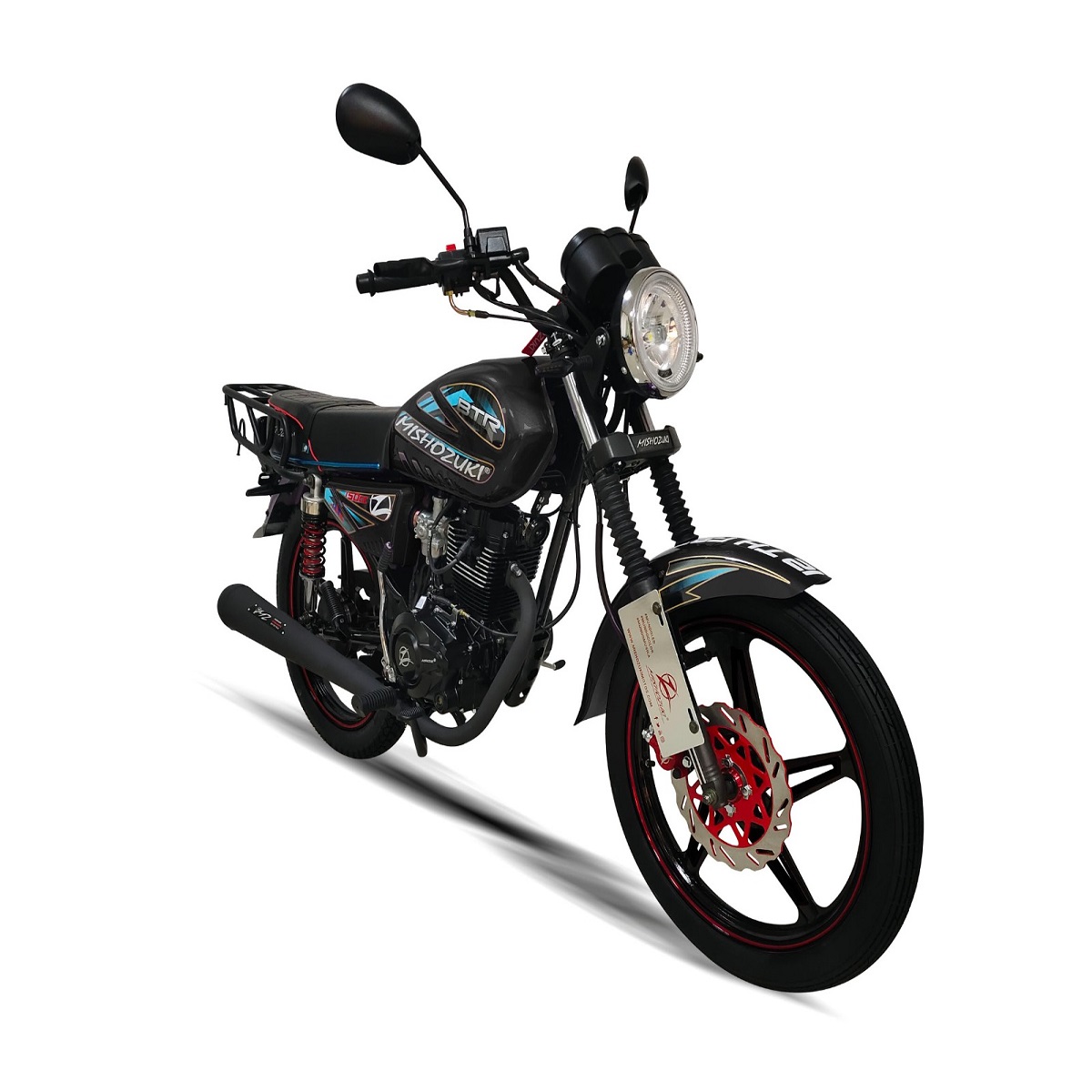 Moto BTR 150cg 2024 Negra MISHOZUKI