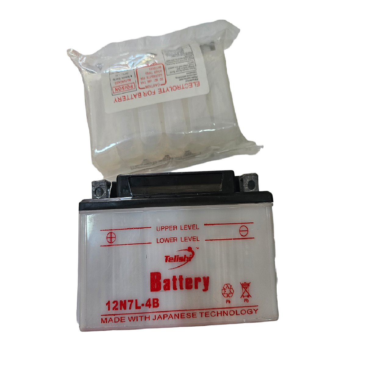 Bateria Acido 12N7L-4B ZZ-GY6 Telishi