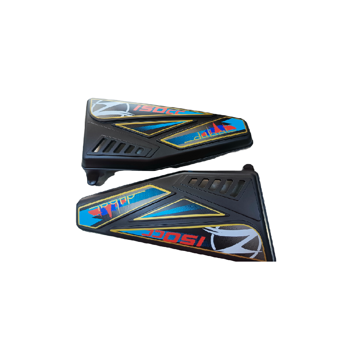 Tapas Laterales ZZ-BTR MZ150 Color Negro Mishozuki