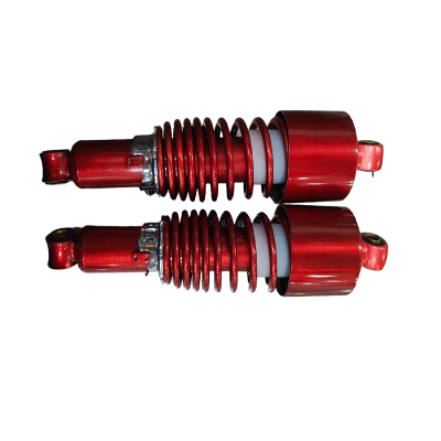 Amortiguadores Traseros ZZ-G125 / ZZ-OW Espiral Rojo Rey