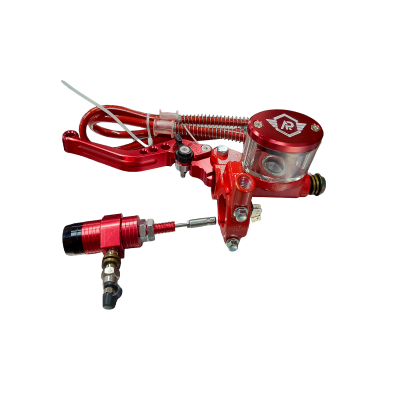 Manilla De Croche Hidraulico Con Bomba Rojo Ammark