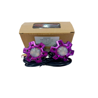 Slaider Con Luces Morada A223