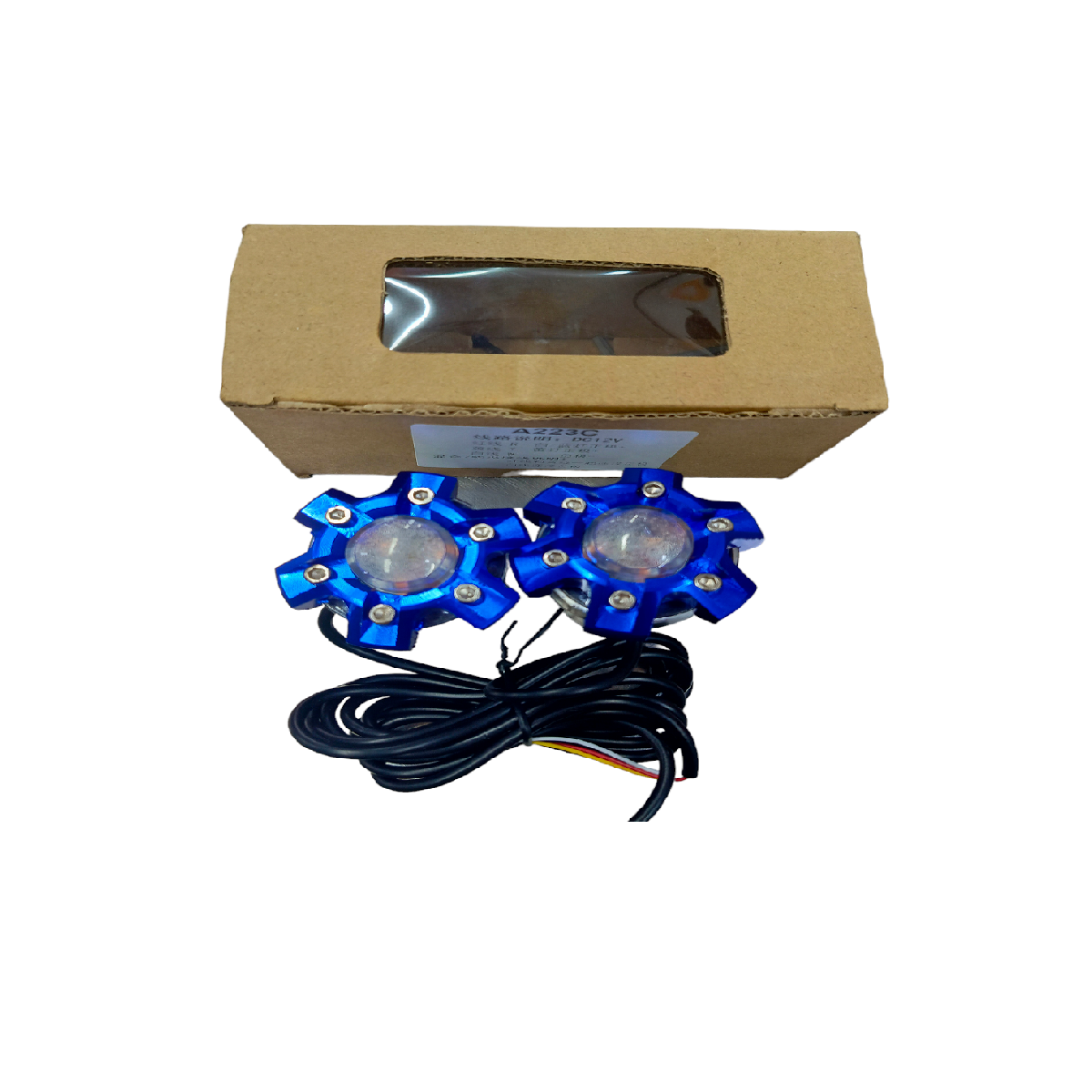 Slaider Con Luces Azul A223