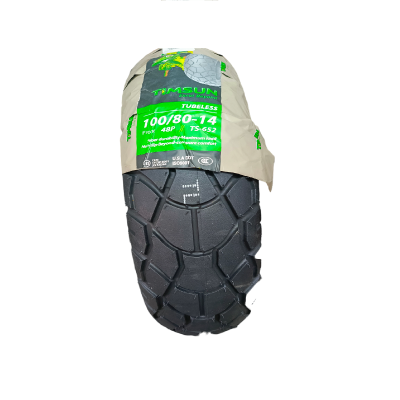 Caucho 100/80-14 TL Doble Proposito TS652 Timsun
