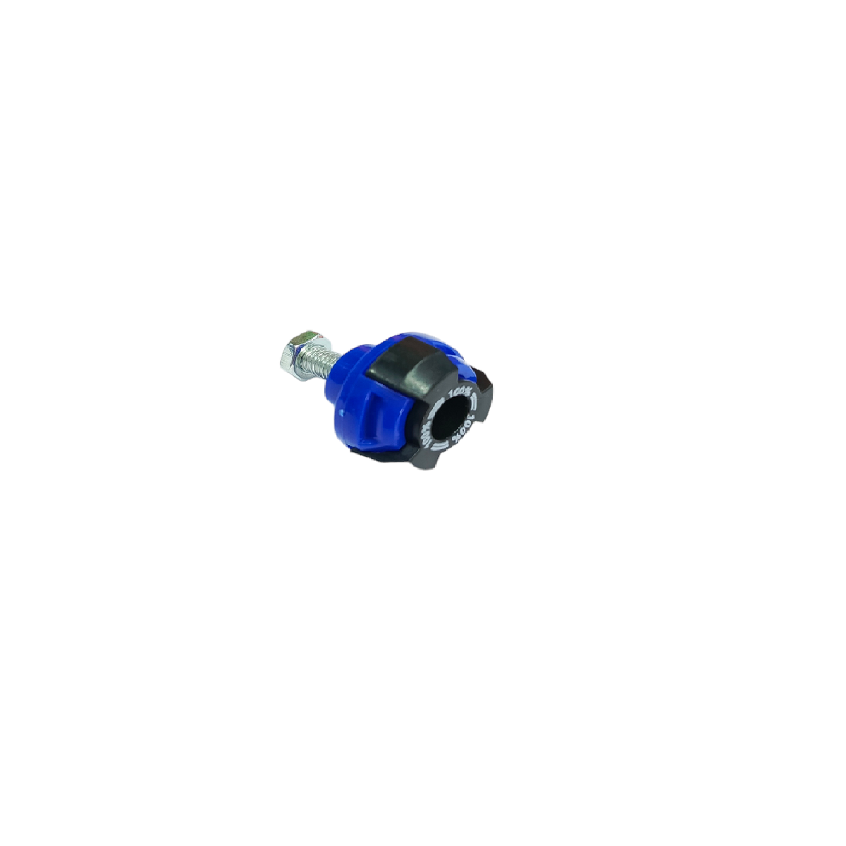 Tornillo Porta Placa Plastico Azul