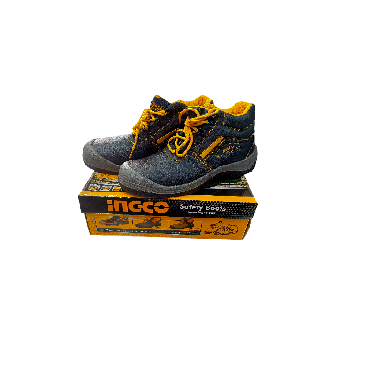 Botas De Seguridad Supervisor Color Negra T:45 INGCO