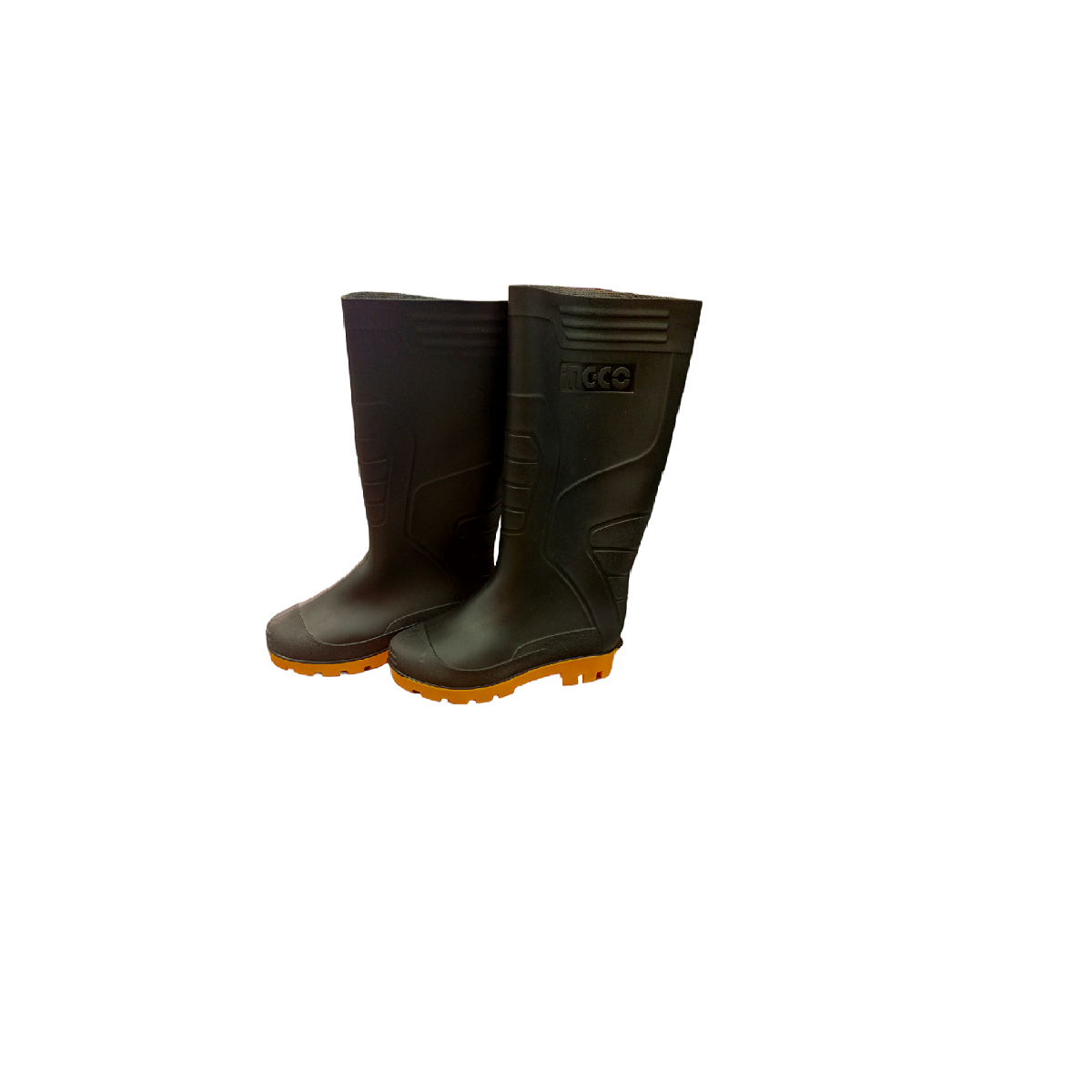 Botas Goma PVC Negra T; 43 INGCO