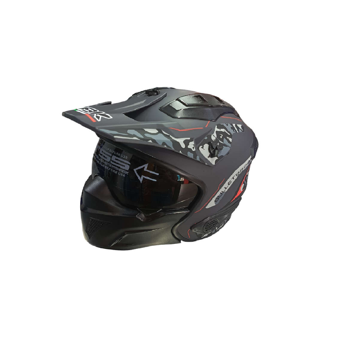 Casco Motocross (L, XL) Lider