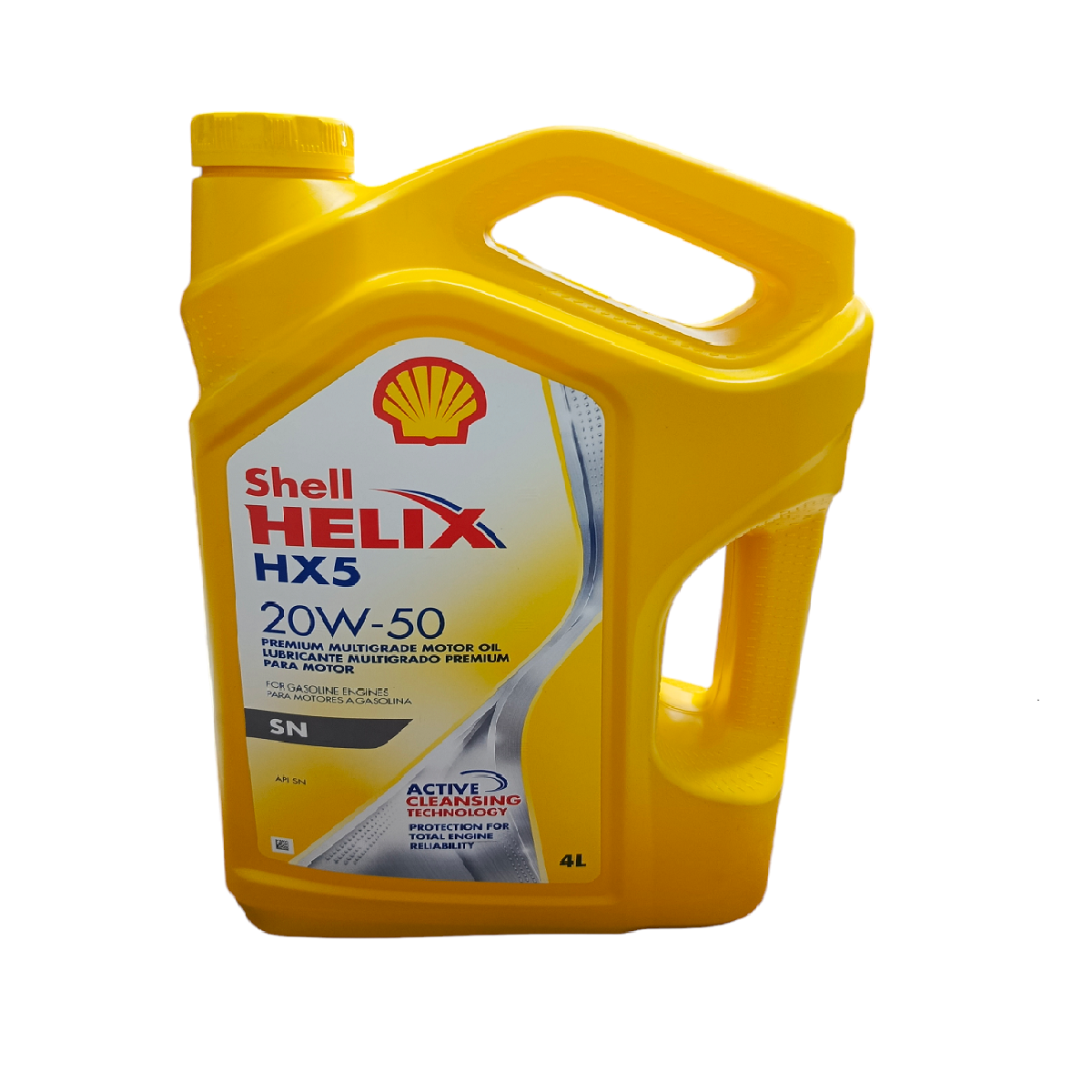 Aceite Mineral 4T 20w50 Shell Advance  4Litro ( Sin Descuento)