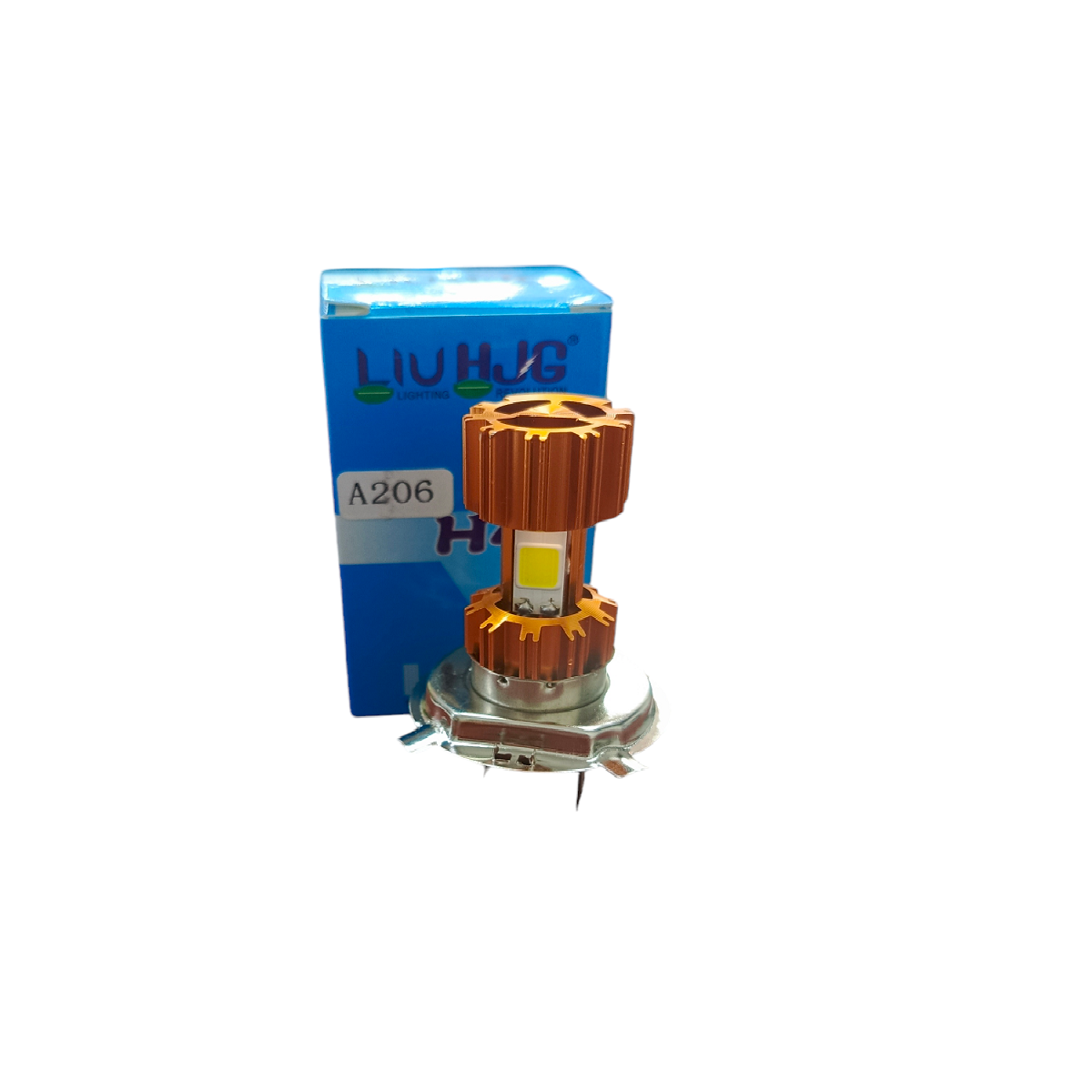 Bombillos LED H4 tres Patas Blanco A206 Lider