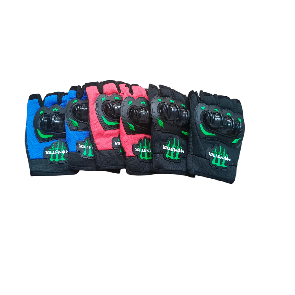 Guantes Medio Dedo Monster ZZ-Lider