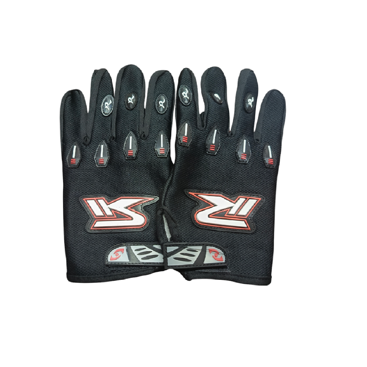 Guantes Completo Tela Negro ZZ-Lider