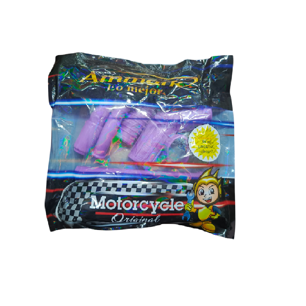 Kit Gomas Silicona Morado (7 PZ) Ammark