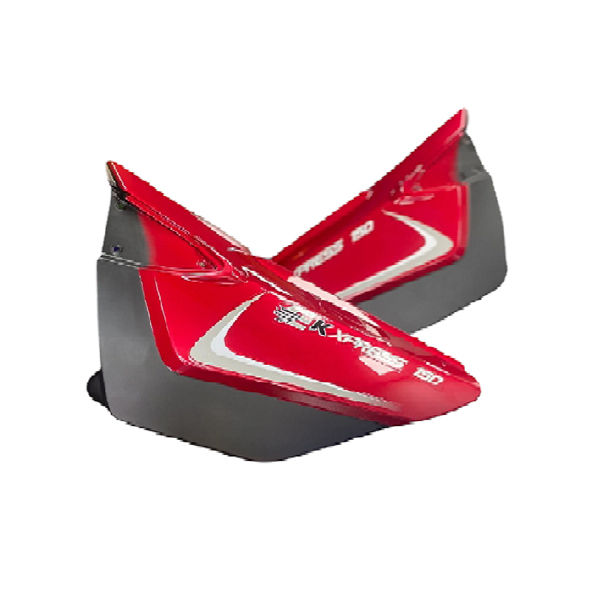 Tapas Laterales ZZ-EX Rojo Con Tapa Decorativa Empire