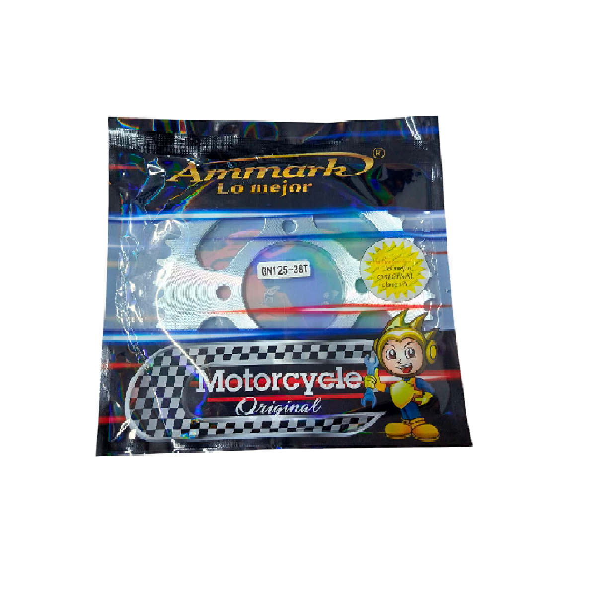 Corona Plateada 38T ZZ-G125 Ammark